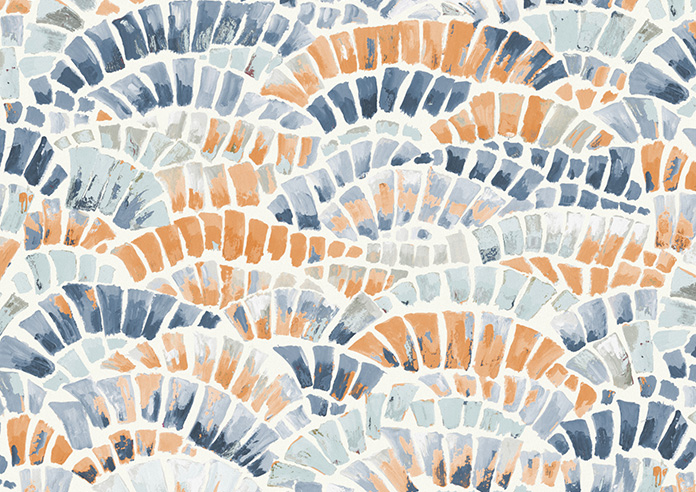 Gabriela, Perano Blue - Roller Blind - Image 6